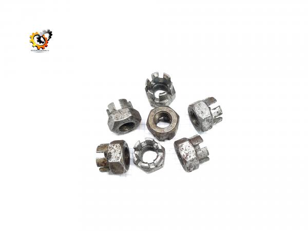 Гайка А36-19 (М16х1,5) корончатая колодки тормозка Т4
